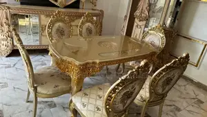 Wooden Top Royal Dining Set