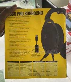 Corsair Hs60 Pro 7.1 Virtual Surround Sound Gaming Headset