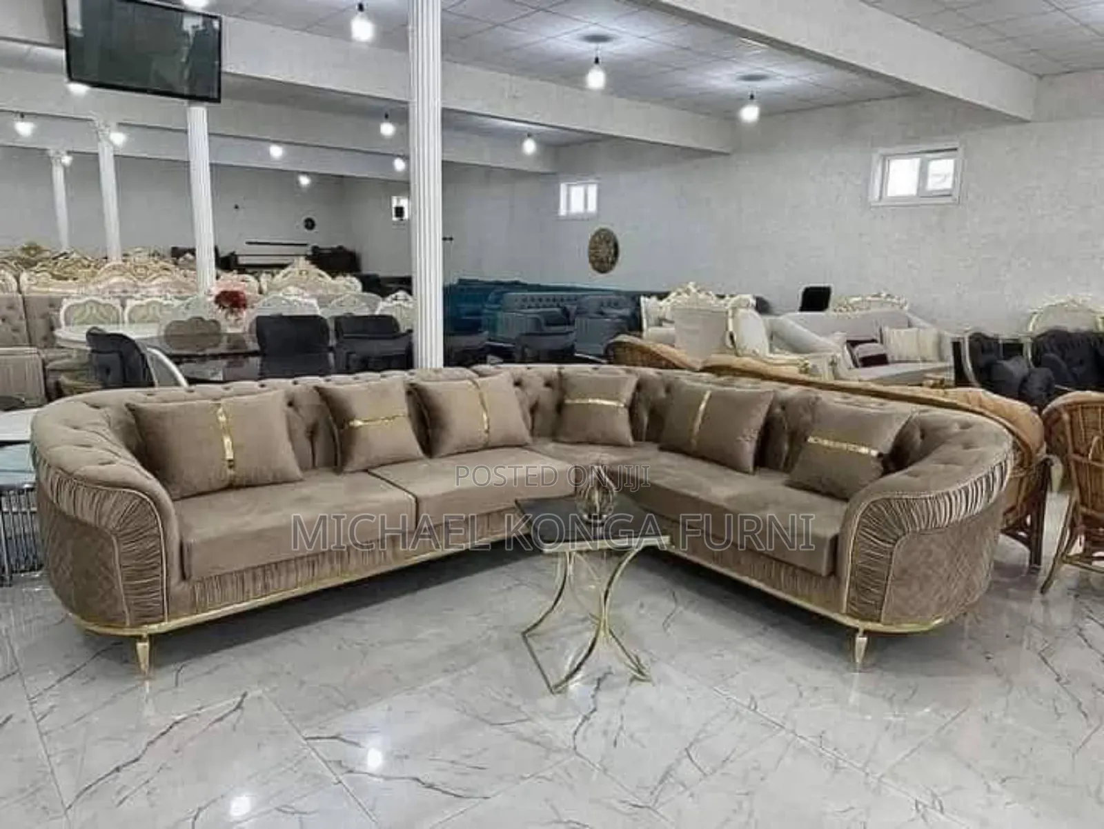 Luxurious L Shape Sofa