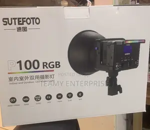 SUTEFOTO P100 RGB Indoor and Outdoor LED Video Light