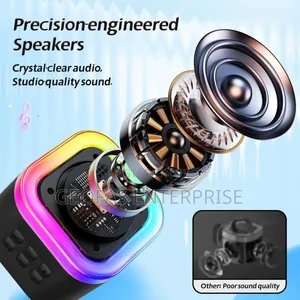Bluetooth Wireless Speaker With Microphone