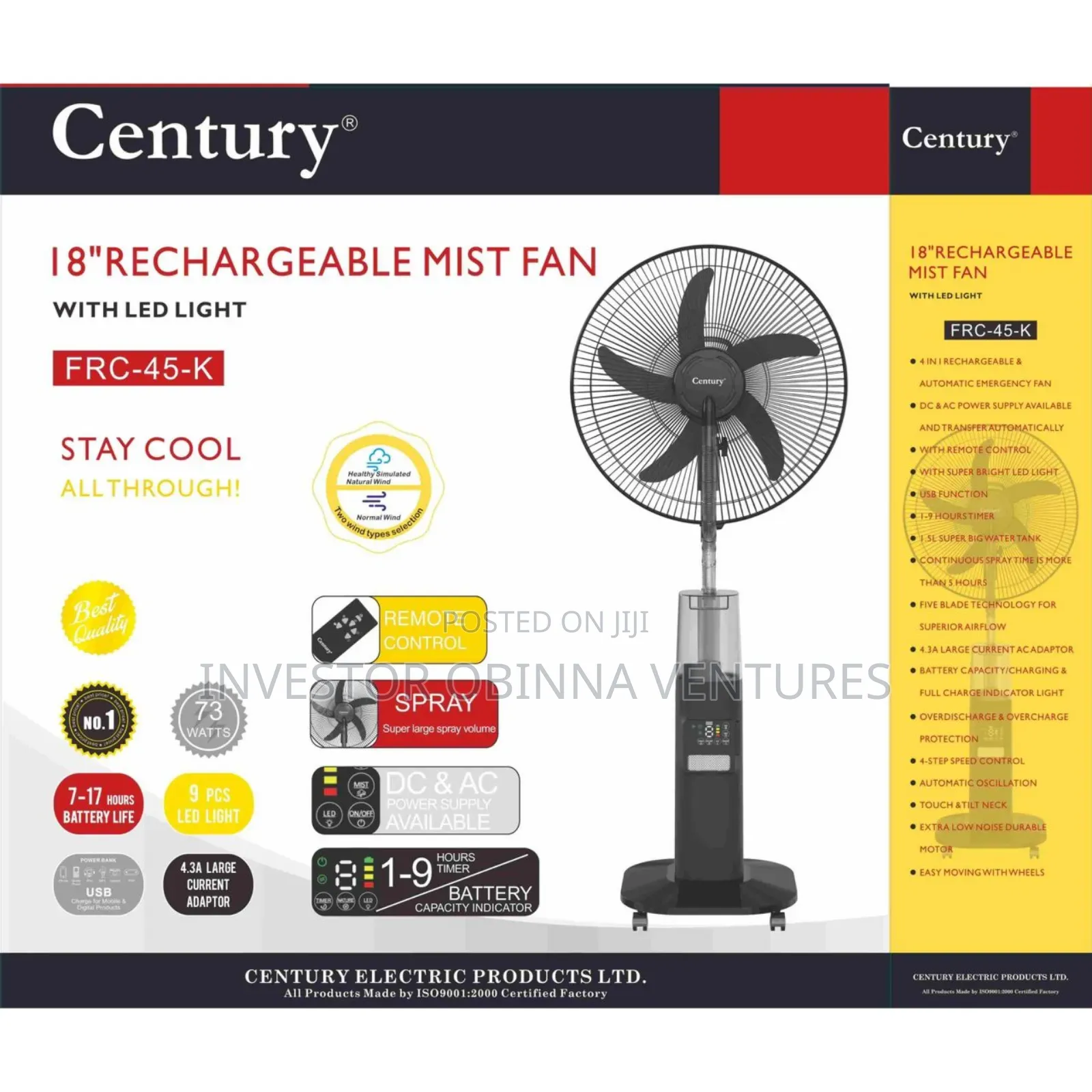 Century Mist Fan