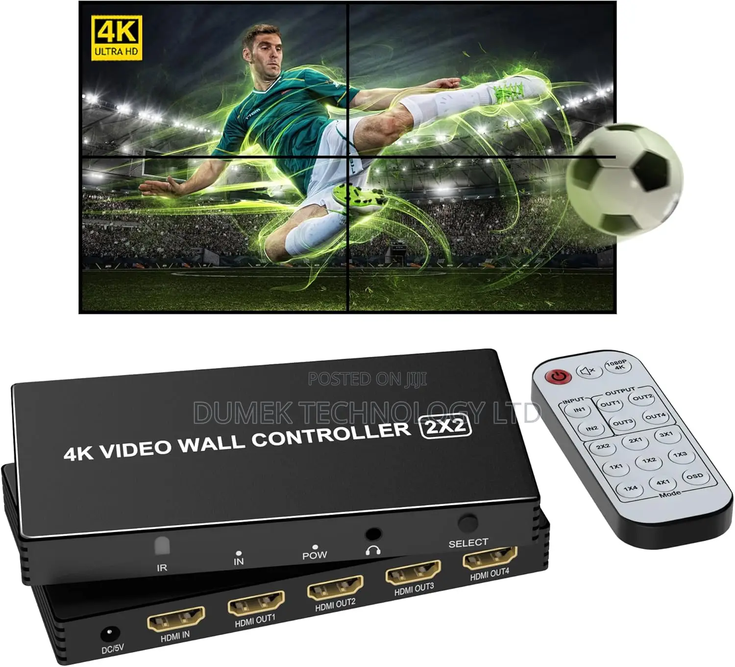  UHD Video Wall Controller 2x2