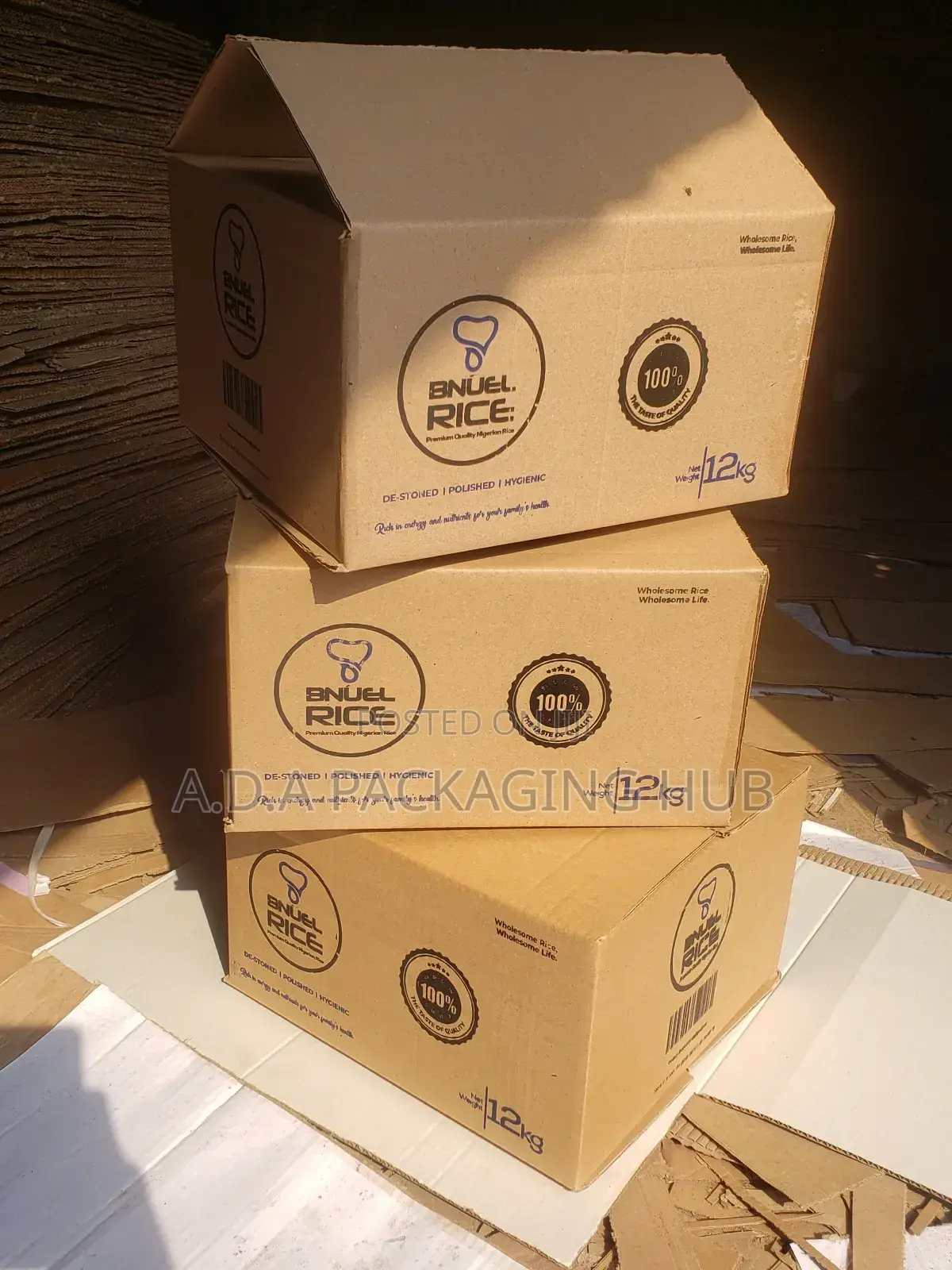 Branded Boxes (2 Color Printing)