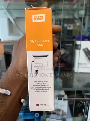 WD My Passport Portable SSD 2TB