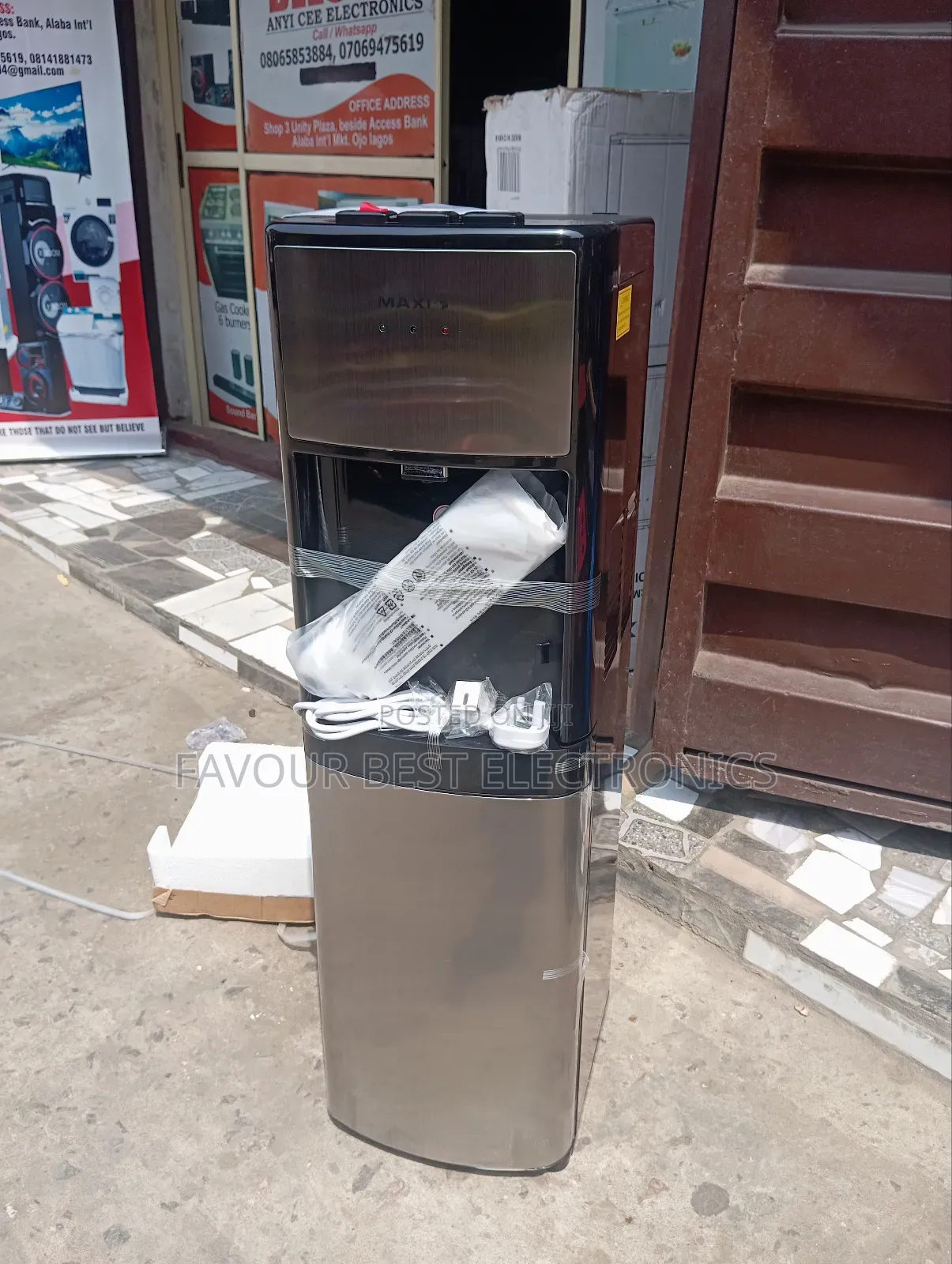 Original Maxi Hot,Normal Cold Water Dispenser Bottom Loader