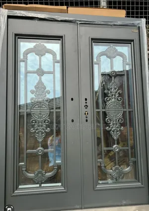 Gray French Glass Door 5ft