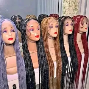 Box Braids Braided Wig