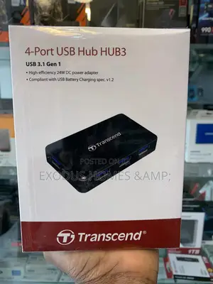 Transcend USB 3.1 4-Port Hub Gen 1