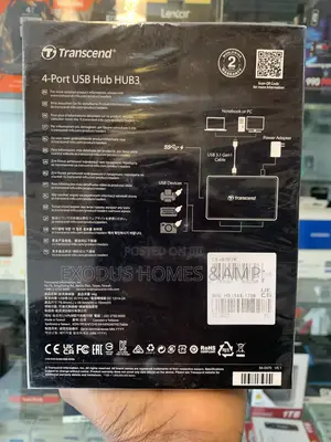 Transcend USB 3.1 4-Port Hub Gen 1