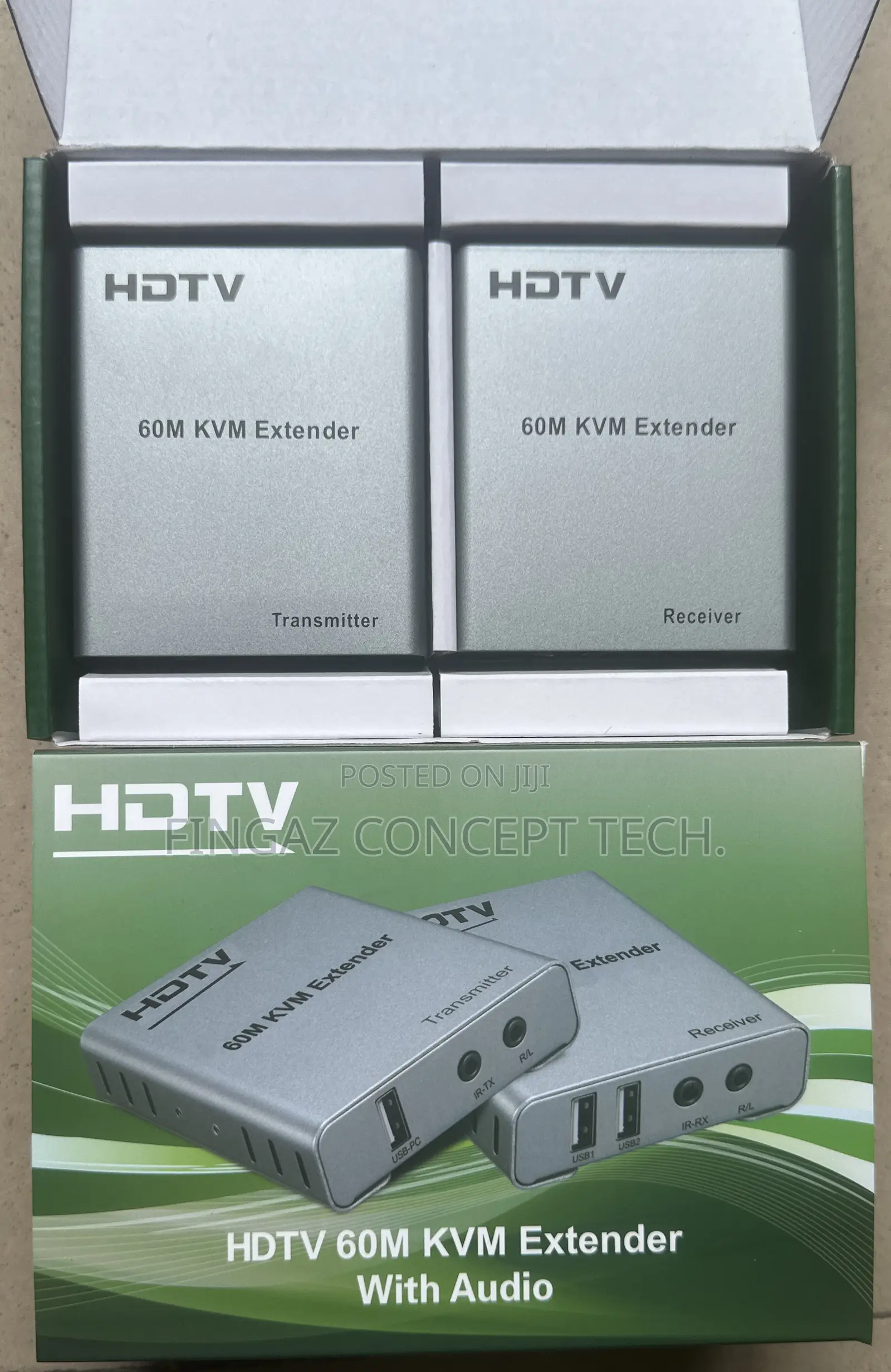 HDTV 60M KVM Extender With Audio