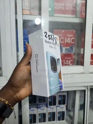 New Xiaomi Redmi Note 14 Pro+ 5G 256 GB Black