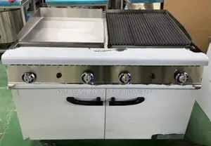 Gas Griddle With Cabinet