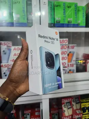 New Xiaomi Redmi Note 14 Pro+ 5G 512 GB Black