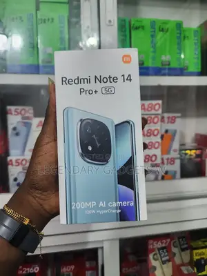 New Xiaomi Redmi Note 14 Pro+ 5G 512 GB Black