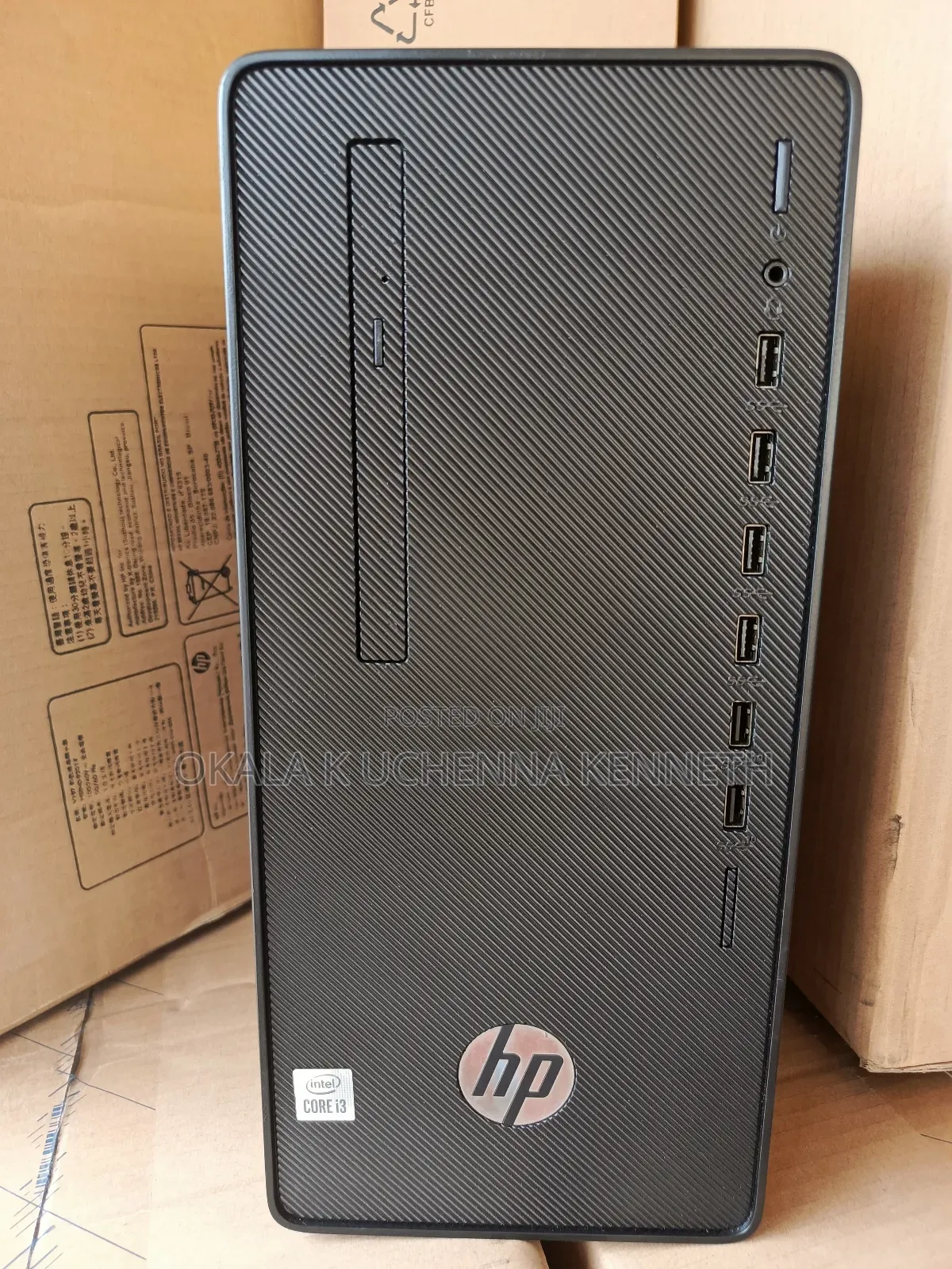 New Desktop Computer HP 290 G4 8GB Intel Core i3 SSD 256GB