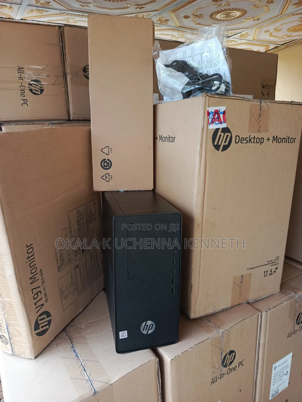 New Desktop Computer HP 290 G4 8GB Intel Core i3 SSD 256GB