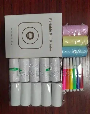 Mini Printer With Accessories