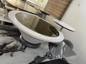 Contemporary Glass Top and Stool