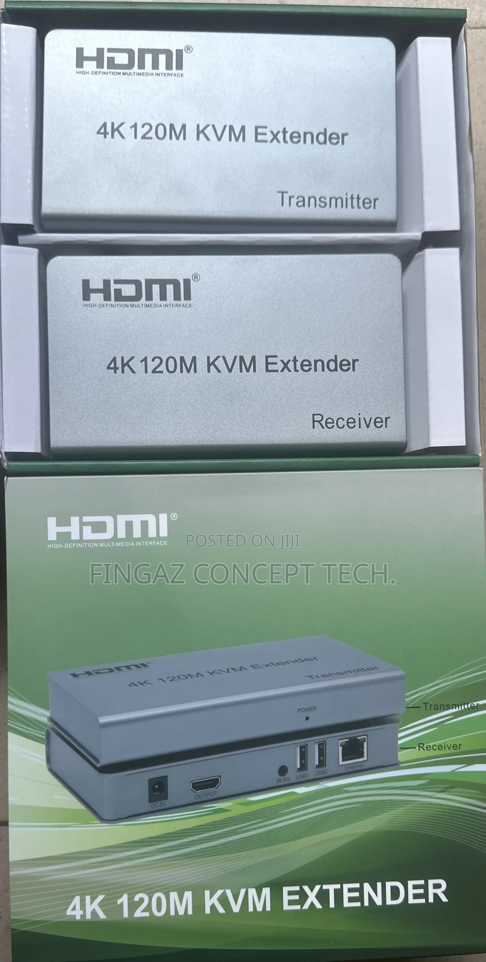 HDTV KVM Extender 120meters