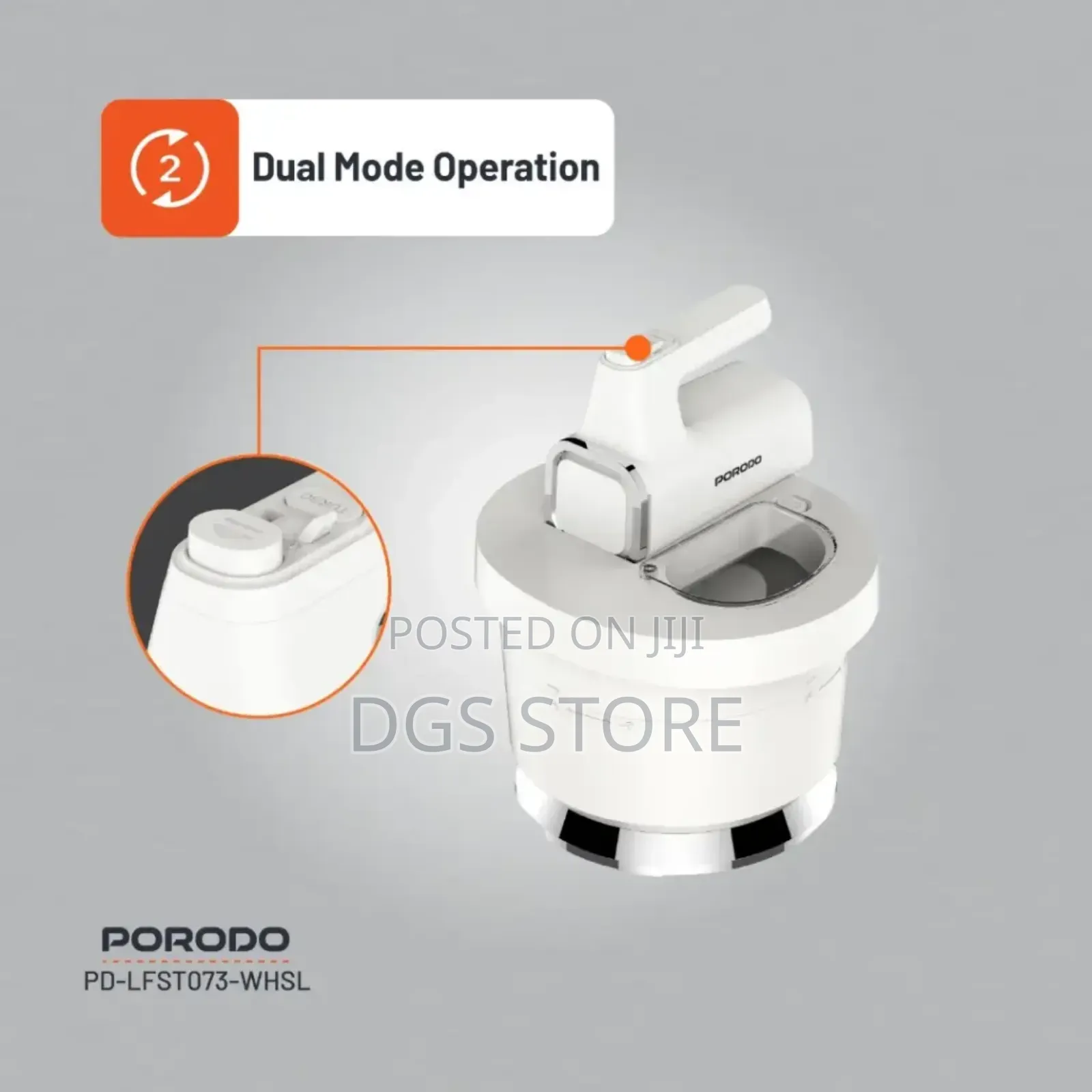 Porodo LFS073 Spill Proof Dual Mode Mixer