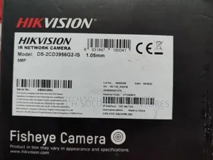 Hikvision IR Network Camera, Model DS-2CD3956G2-IS.