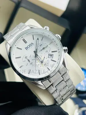 Hugo Boss Silver Chain Watches