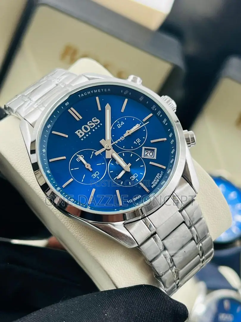 Hugo Boss Silver Chain Watches