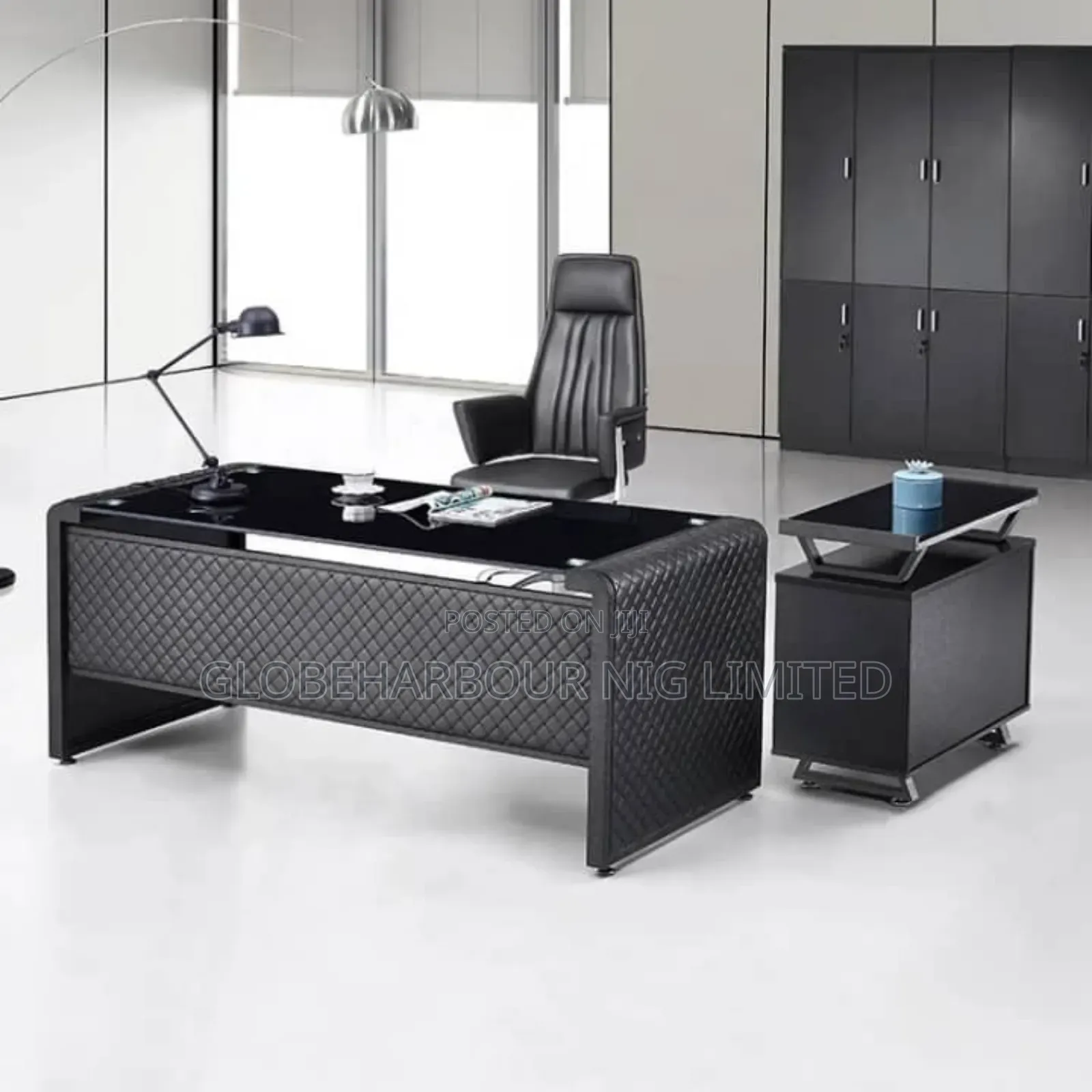 Glass Top Executive Office and Study Table
