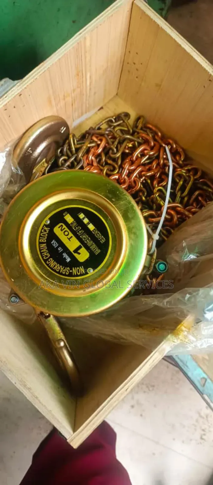 Non-Sparking Chain Hoists 1TON