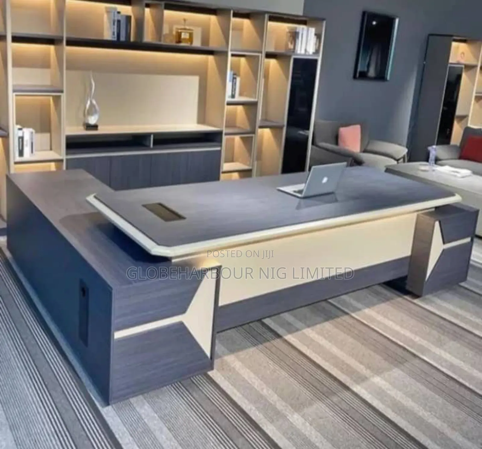 LED Light High-Quality Executive Office and Study Table