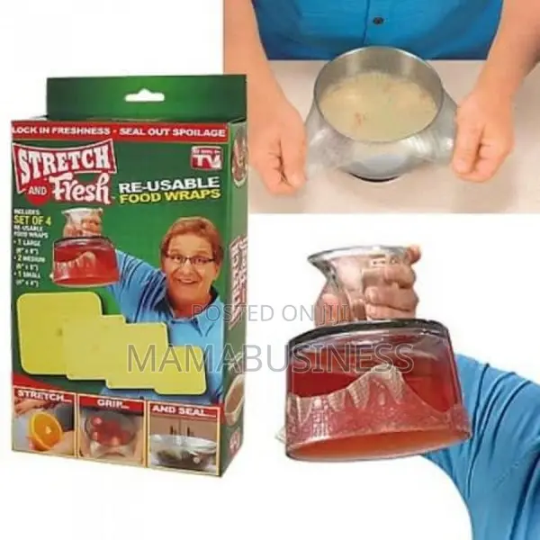 Stretch and Fresh Re-Usable Food Wraps