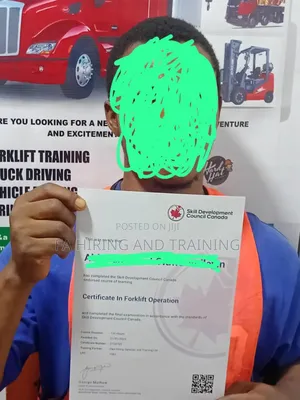 Forklift Operations Training With International Certificate
