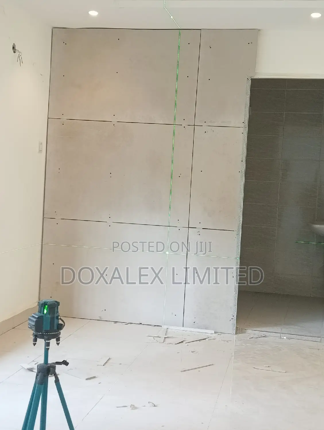 Drywall Partition With Cement Board