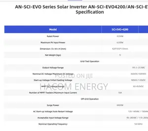4.2kw Anern Solar Hybrid Inverter