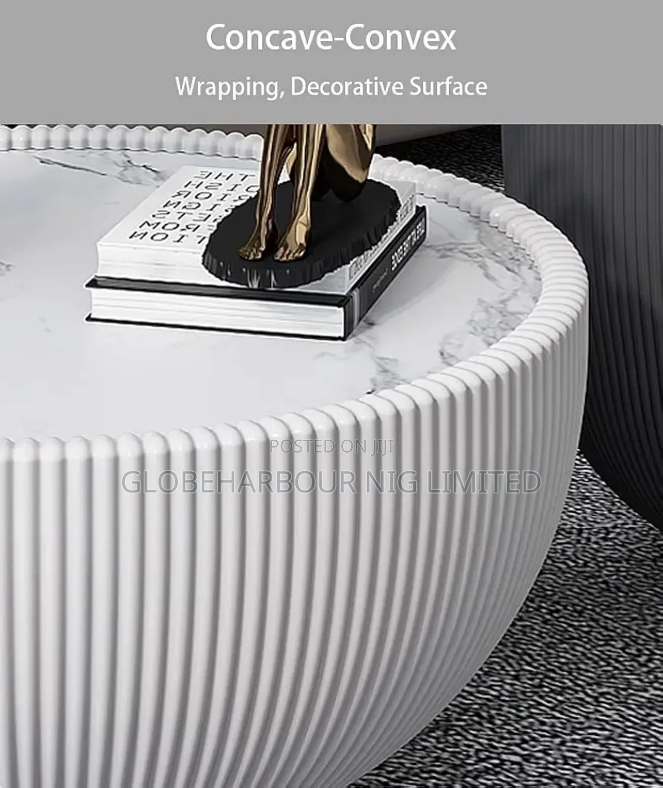 Luxury Mable Top 2in1 Center Table