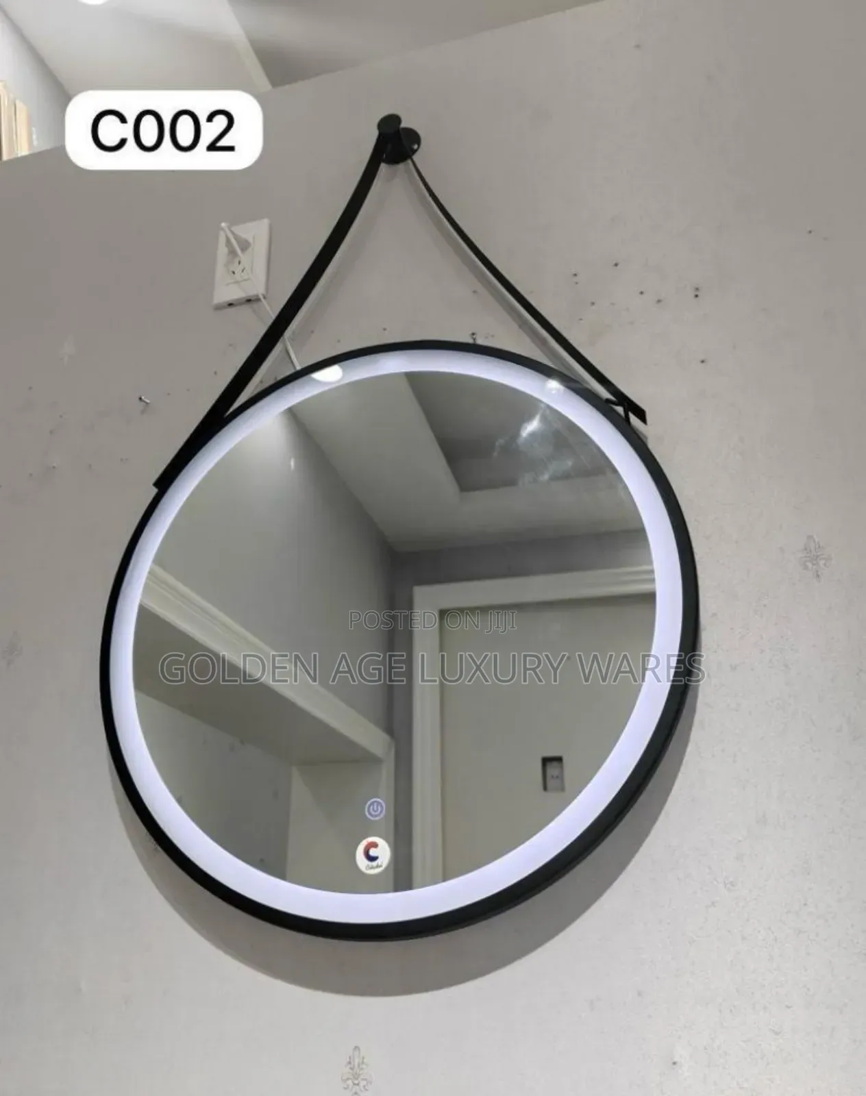 Black Belt Mirror With Light2