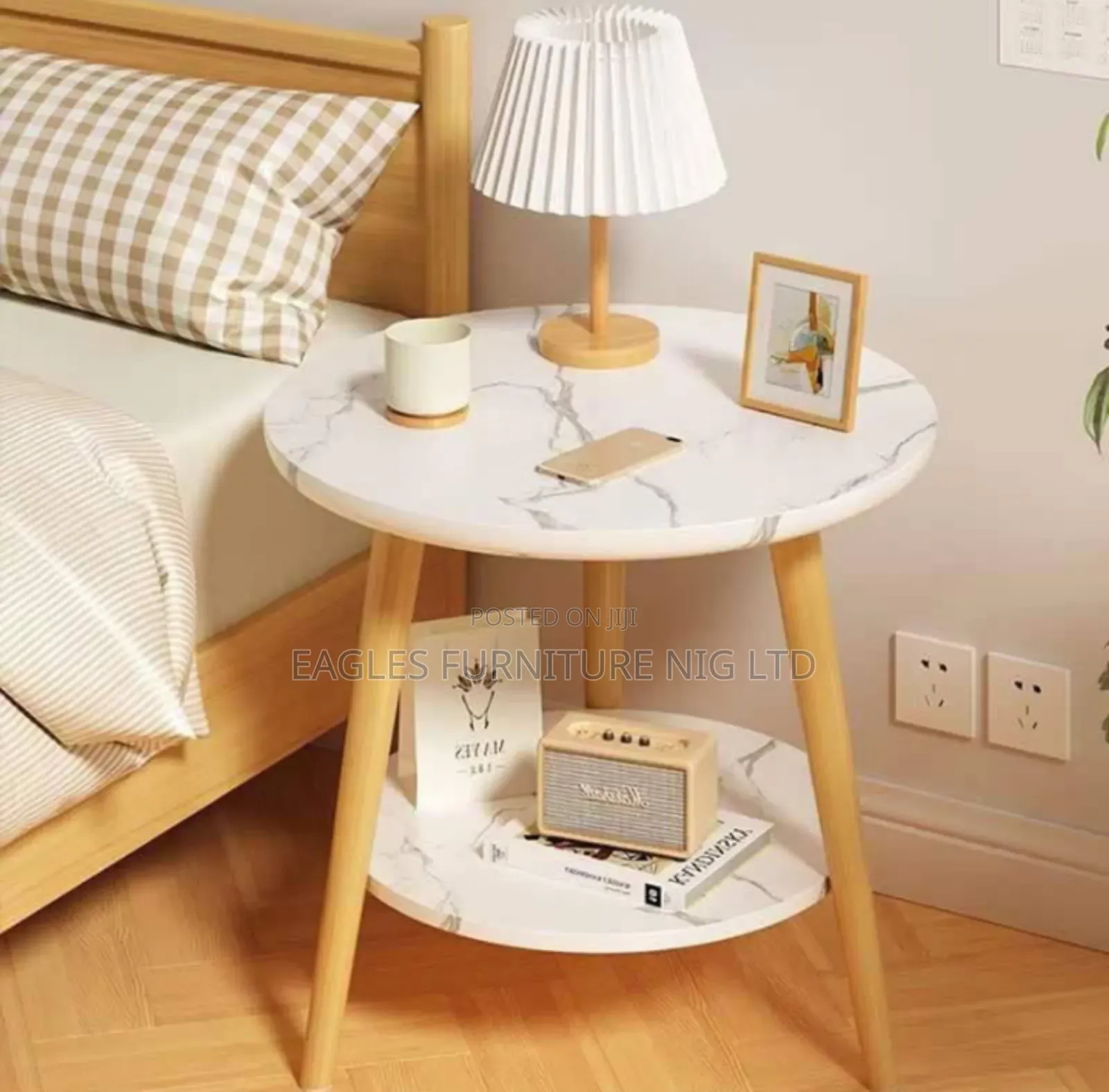 Unique Night Stand and Side Stool Table