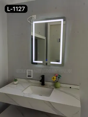 80x60 Square Led Mirror 1a