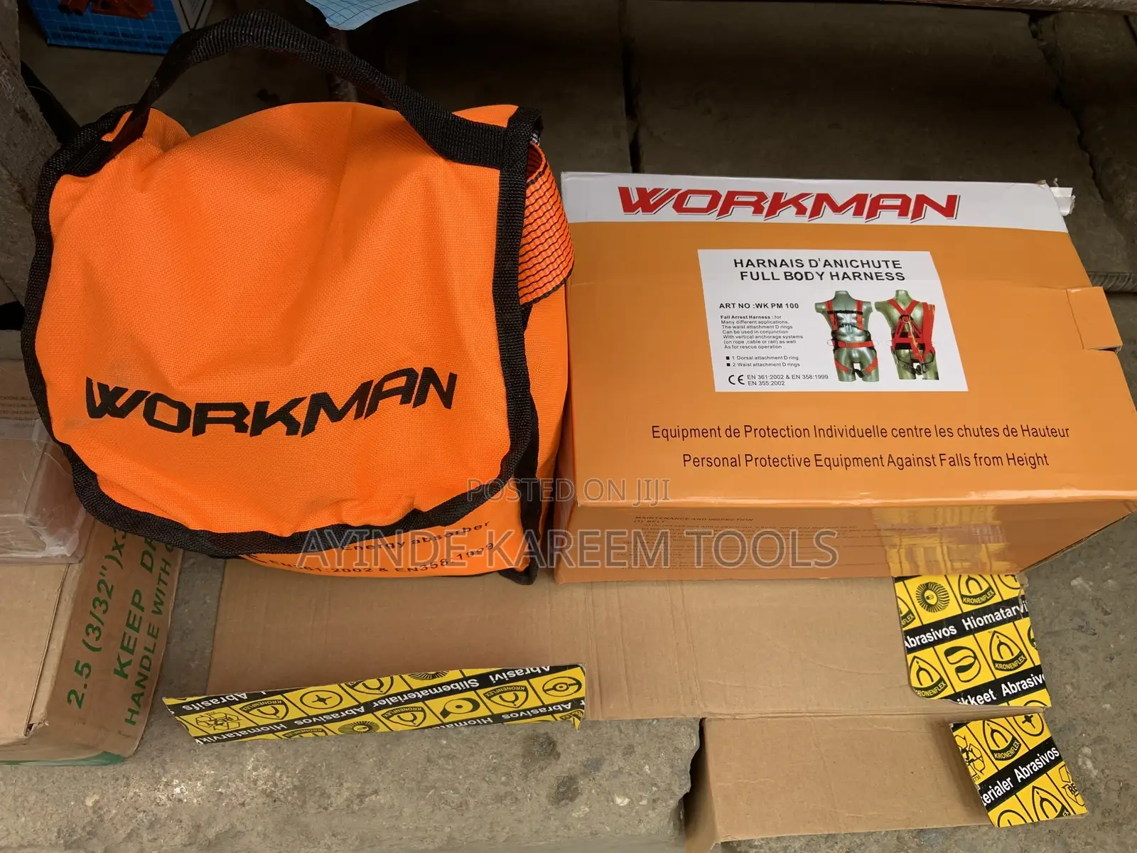 Workman Full Body Harness (Double Hook)