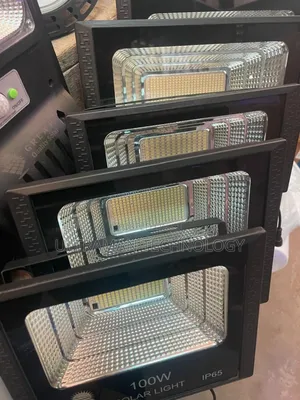 T - 100watts Outdoor and Solar Flood Light