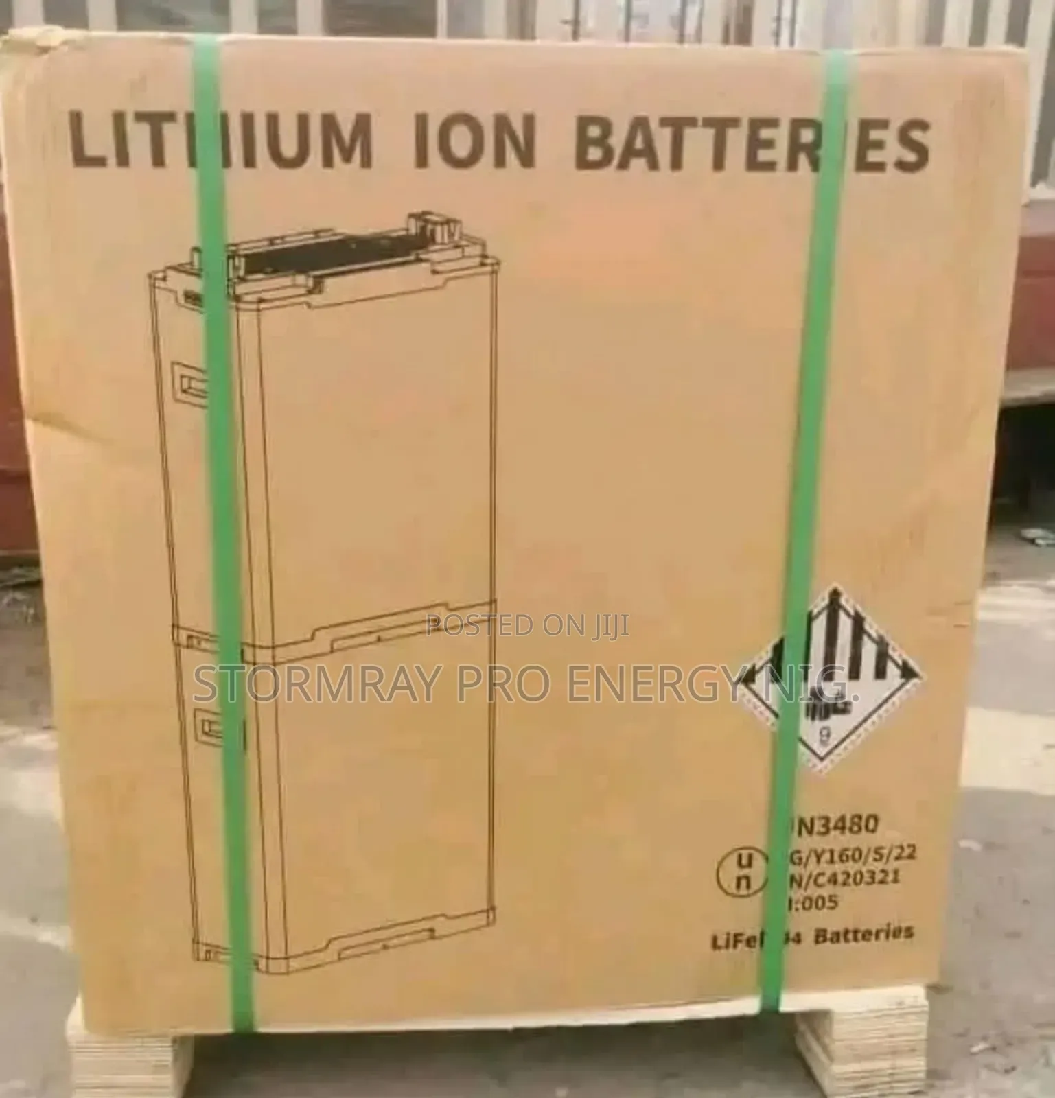15kwh Blue Carbon Stackable Lithium Battery