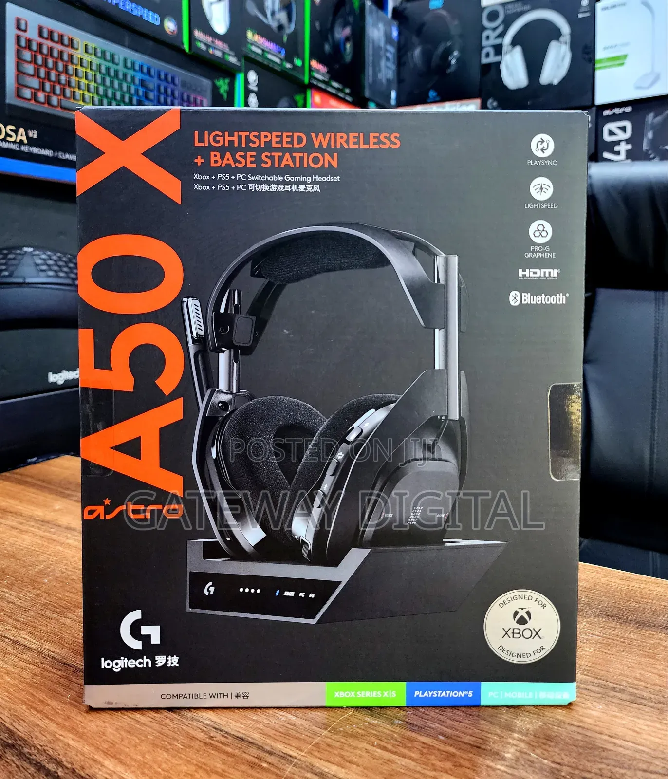 Logitech G Astro A50 X Omni-Platform Wireless Gaming Headset