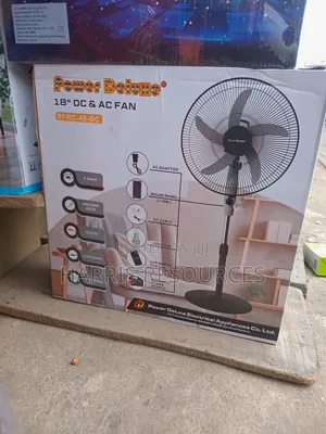 Power Deluxe Ac/Dc 18 Inches Standing Fan - PFRC-45-Dc