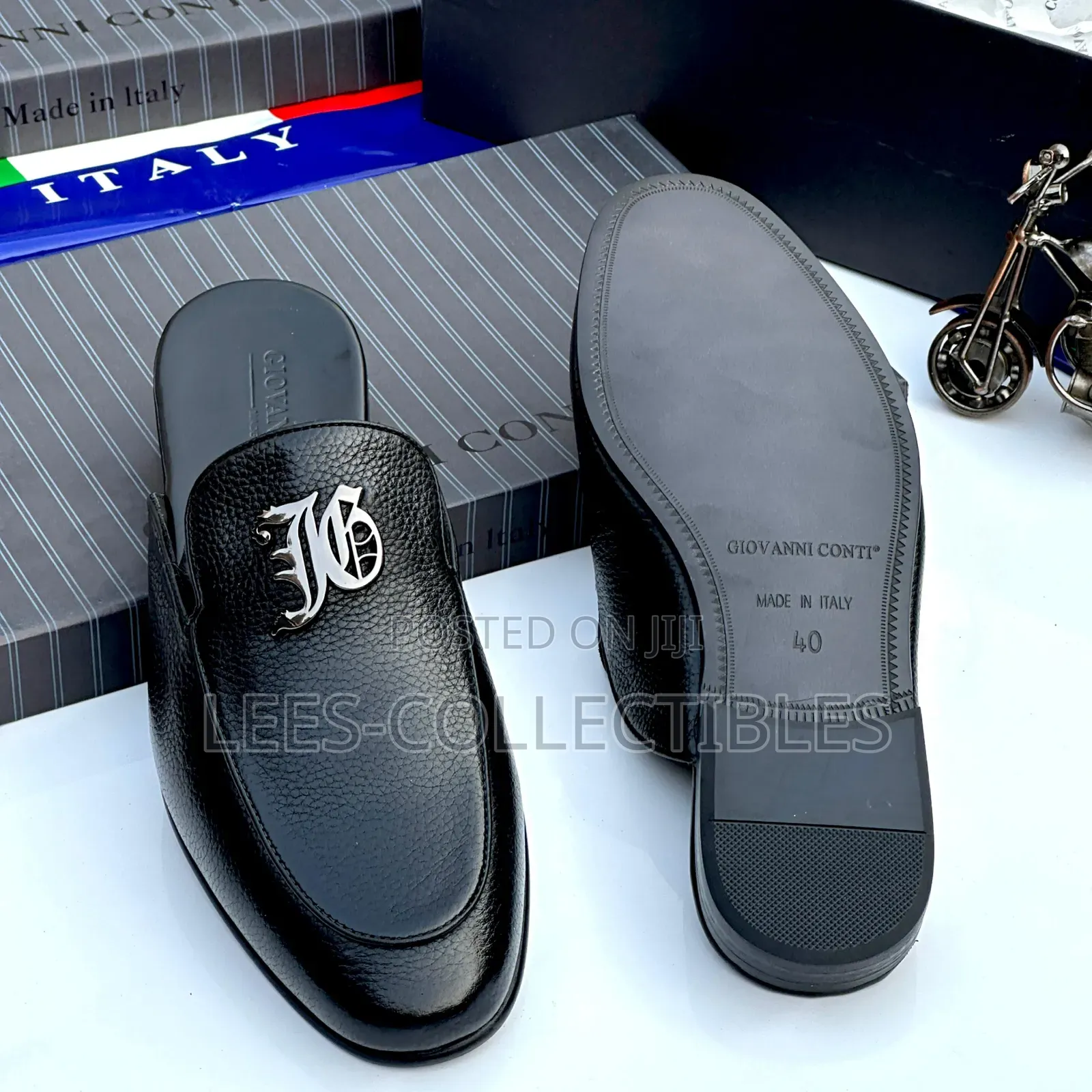 Original Leather Half Shoes