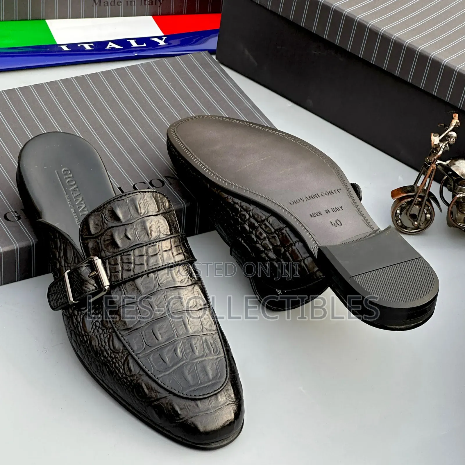 First Graded Men's Leather Half Shoes