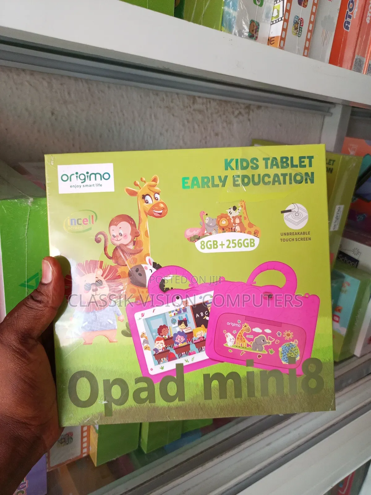 New Origimo Opad Mini8 Kid's Tablet 8gbram 256rom