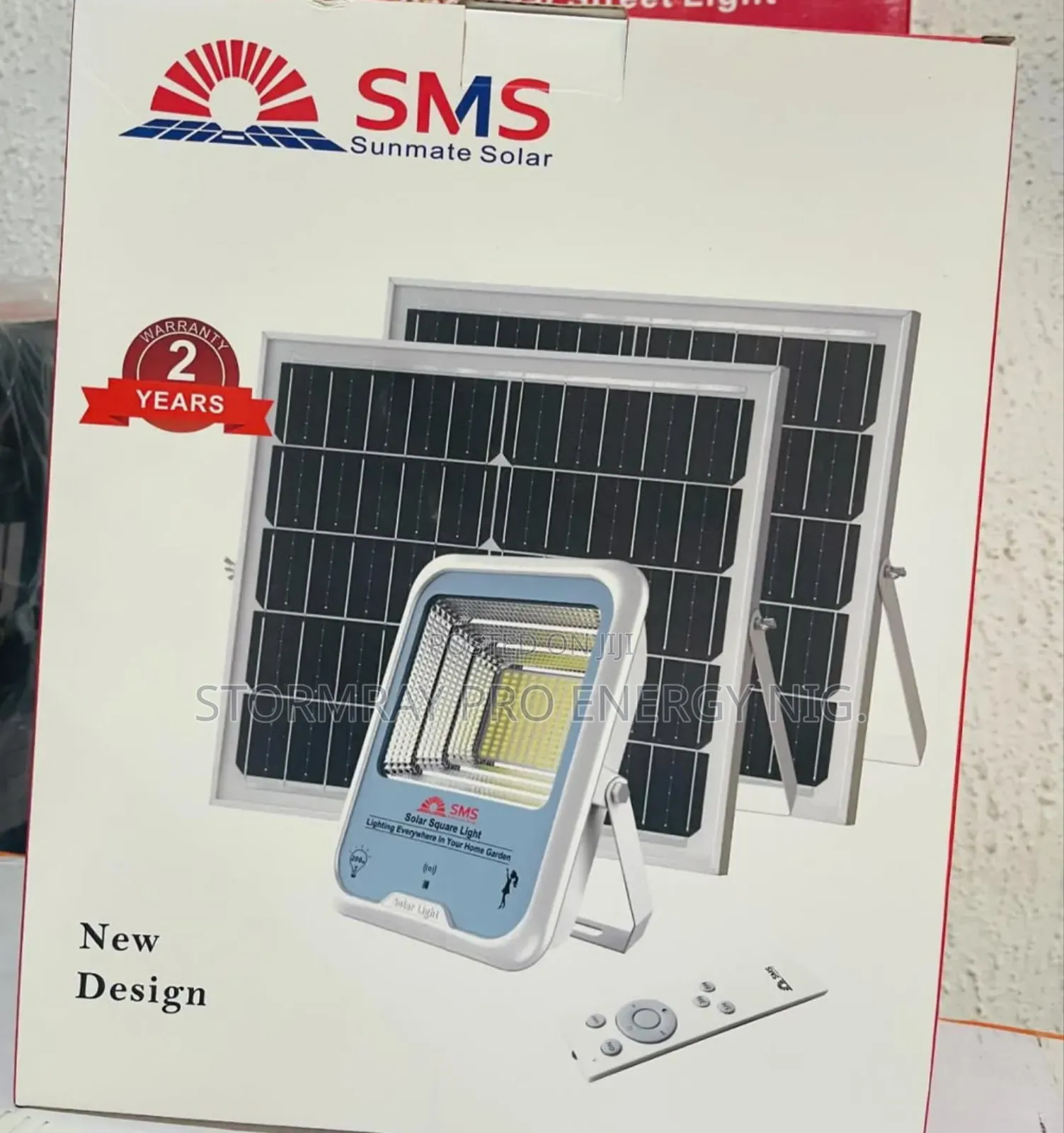 200W SMS Solar Light With Double Panel