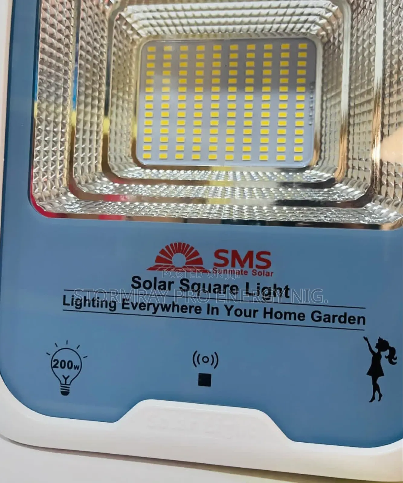 200W SMS Solar Light With Double Panel