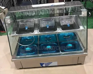 3 Plate Stainless Steel BAIN MARIE Food Display Warmer